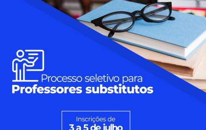 Processo seletivo para professores  substitutos na UFMS encerra nesta quarta-feira (05)