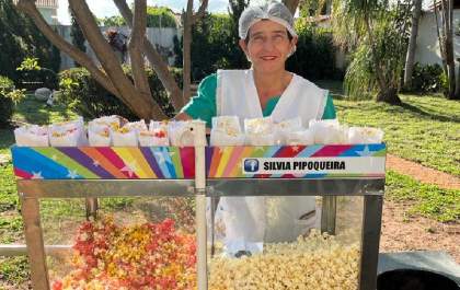 Silvia Pipoqueira, talento e exemplo de carisma