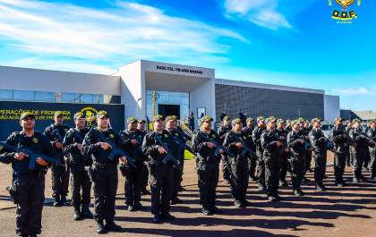 DOF entrega Medalha Águia da Fronteira a 32 autoridades civis e militares