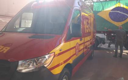 Corpo de Bombeiros de Andradina recebe nova unidade de resgate