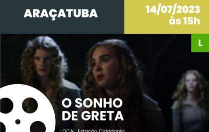Araçatuba terá quatro sessões gratuitas de cinema em julho