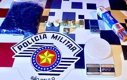 Dois são presos por tráfico em Andradina