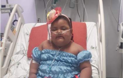 Com doença rara e grave, menina de 4 anos precisa de ajuda para comprar remédio de alto custo
