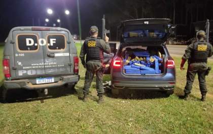 DOF recupera veículo roubado com mais de 529 kg de drogas