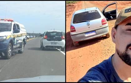 Taxista e passageiro castilhenses ajudam policial salvar mulher que queria pular de ponte no rio