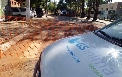Manutenção programada da GS Inima Samar interdita trânsito