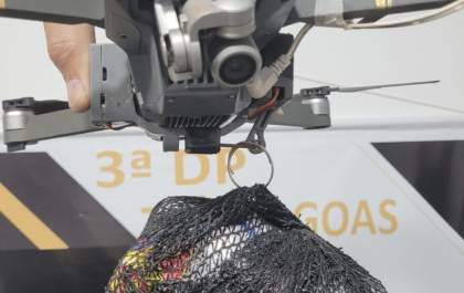 Policia encontra drones usados para entregar drogas em presídios de Três Lagoas