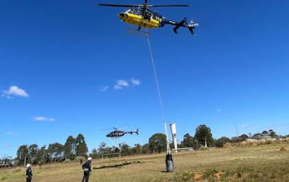 PRF forma pilotos de helicóptero para fortalecer operações aéreas