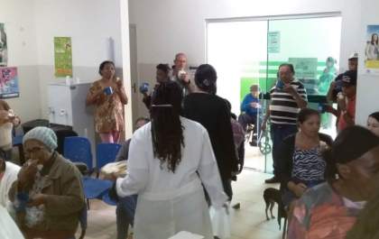 Distrito Debrasa recebe presença da equipe da Saúde para ações do Grupo HiperDia