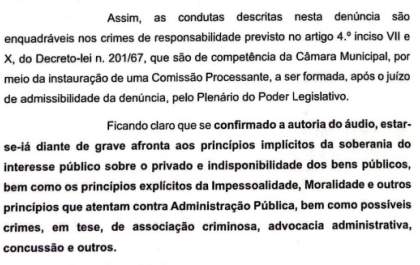 Áudio rende novo pedido de CP contra o prefeito de Birigui