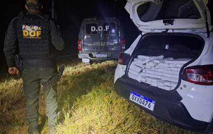 DOF realiza apreensões de drogas avaliadas em cerca de R$ 1,4 milhão em MS