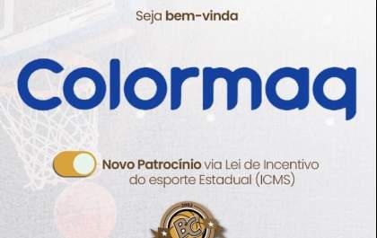 Basquete Clube Araçatuba recebe patrocínio da Colormaq