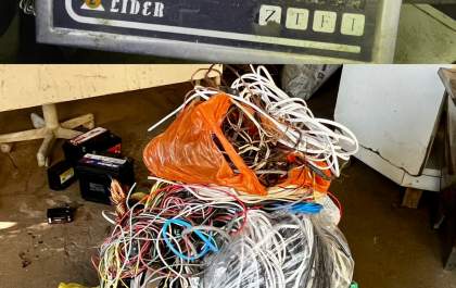 Polícia Civil faz operação contra furtos de fios de cobre em Guararapes