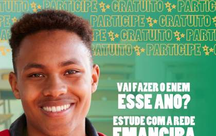 Rede Emancipa abre inscrições para cursinho pré-vestibular gratuito em Araçatuba