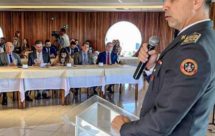 Em Brasília, comandante-geral do CBMMS destaca importância da preservação ambiental