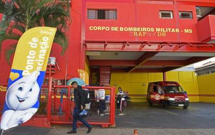 “MS Vacina Mais Drive Thru”: estruturas dos Bombeiros e da PM poderão ser utilizadas para vacinação