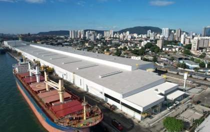 Eldorado Brasil realiza primeiro embarque de celulose no novo terminal em Santos