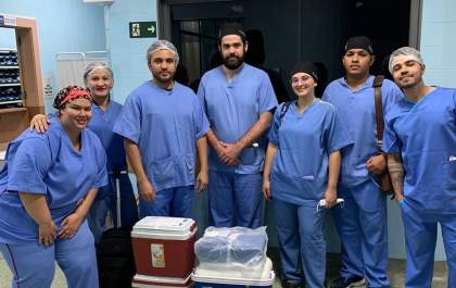 Hospital Auxiliadora realiza a 8ª captação de órgãos em sua história