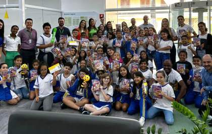 Sicredi colabora com escola para promover educação financeira entre alunos da quarta série