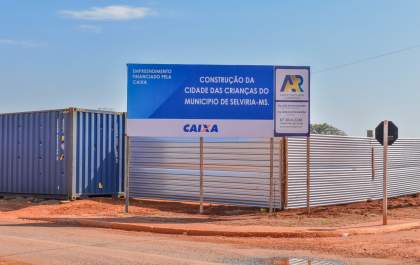 Obras da “Cidade da Criança” e novo Velório Municipal já começaram em Selvíria