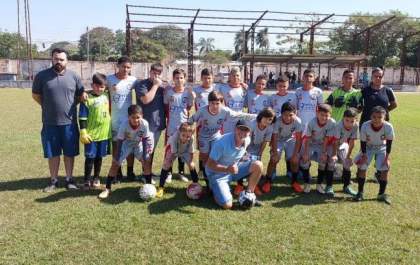 Equipe sub-12 de Três Lagoas competirá na semifinal do Campeonato Noroeste SP de futebol de base no sábado (12)