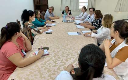 Santa Casa de Birigui discute parceria para estágio de alunos do Unisalesiano