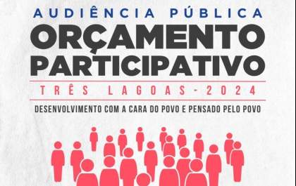 População poderá enviar sugestões online sobre o Orçamento 2024 da Prefeitura