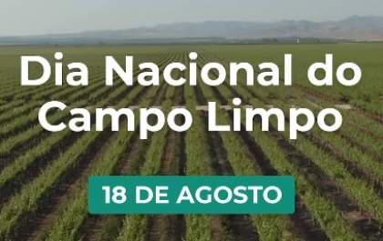 Atividades relativas ao Dia Nacional do Campo Limpo têm início nesta segunda-feira
