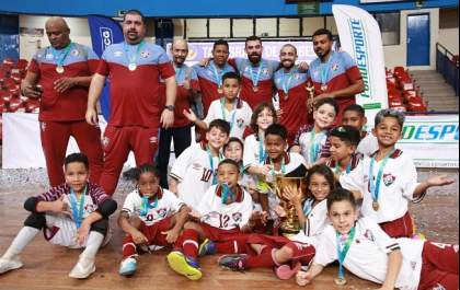 Fluminense (RJ) conquista o Título da 1ª Taça Brasil de Clubes Sub-8 de Futsal Masculino em Campo Grande
