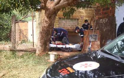 Homem baleado anda 2 Km para pedir socorro