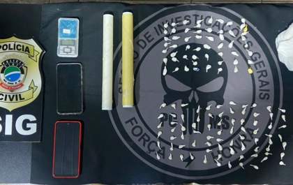 Polícia Civil prende em Flagrante Delito acusado de tráfico de Drogas