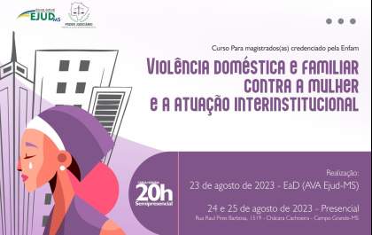 Curso preparará para o enfrentamento da violência contra mulher