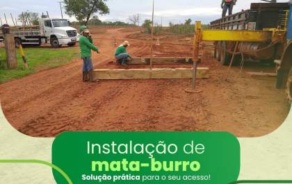 Instalação de mata-burro na sua propriedade é com a Poliplan!