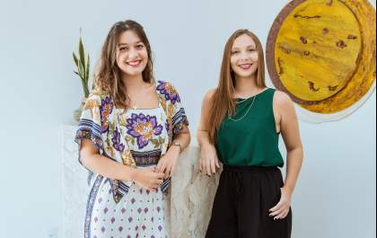 Roberta Telles e Thaynara Mazotti Masson