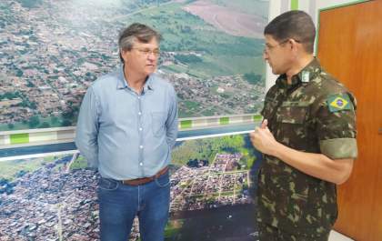 Exército realiza visita técnica à Junta de Serviço Militar em Brasilândia