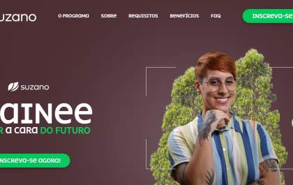 Suzano está com inscrições abertas para os programas de Trainee e Estágio 2024