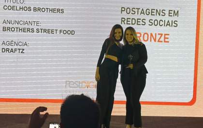 Dratfz Propaganda recebe troféu bronze na FestDigital 2023