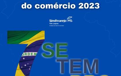Confira o funcionamento do comércio no feriado do dia 7 de setembro em Três Lagoas