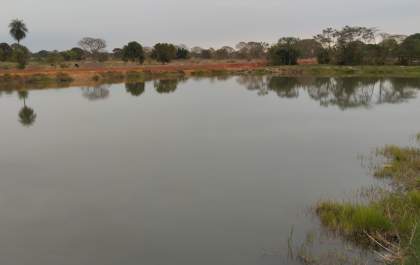 Tempo deu origem a uma nova lagoa