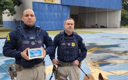 PRF faz homenagem para o K9 Apollo no Rio de Janeiro