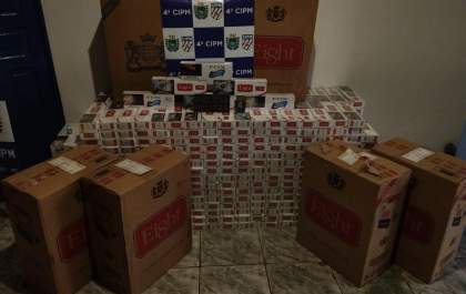 Operação Policial resulta na apreensão de contrabando em Figueirão