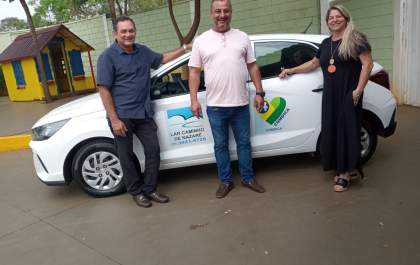 Lar Caminho de Nazaré compra carro e amplia atendimento
