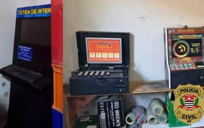 Comerciante é detido por manter máquinas caça-níquel em bar em Birigui