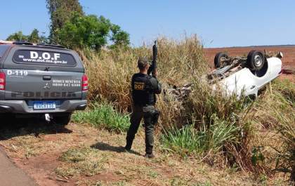 Veículo roubado em São Paulo é localizado pelo DOF