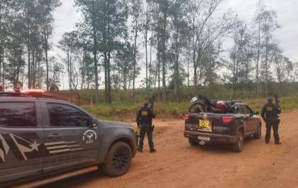 DOF recupera moto e camionete roubada no PR e SP este mês