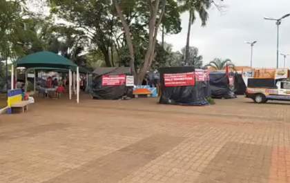 Justiça manda grupo desocupar praça central de Castilho