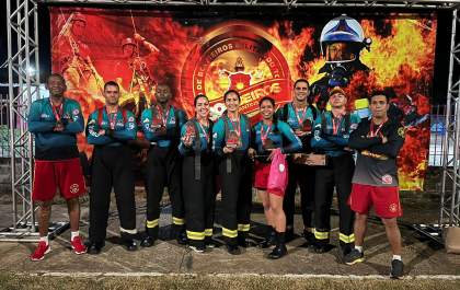 Bombeiros militares de Mato Grosso do Sul conquistam as primeiras colocações no “Bombeiro de Aço”&nbsp;