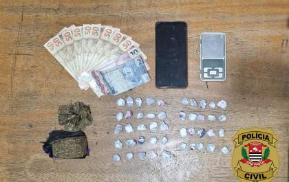 Homem é preso por tráfico pela Polícia Civil de Birigui
