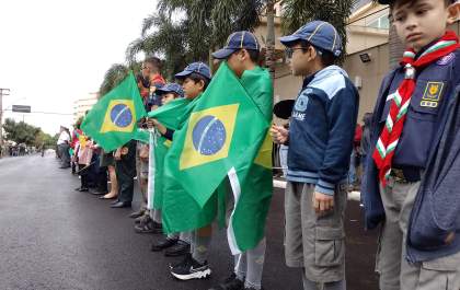 Trânsito terá interdições para o desfile de 7 de setembro em Araçatuba