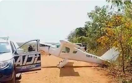 Avião cai na região de Selviria após falha mecânica